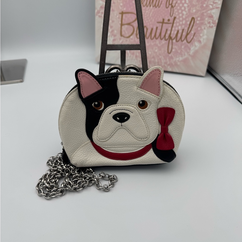 Brighton Menagerie "Billie Bulldog" Mini Purse